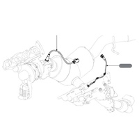 NOUVEAU JIANGRUIYA 11788659884 0258037002 Sonde Lambda Avant LSU5.2 Capteur d'Oxygène O2 Remplacement pour Série 2 (X1/X2) 216i-220i