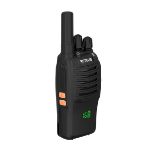 Affordable FRS or PMR446 Hidden Display Emergency Alarm Hands Free Type-C Two Way Radio Walkie Talkie Retevis H777H H777 - Product Image 5