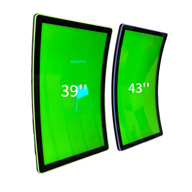 43 Inch C-curved 4K Curved Touch Screen LCD Monitor with 3840x2160 Resolution and USB Interface New Product for Gaming Machine