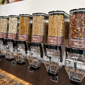 Ecobox 10L Kuruyemiş Kırıcı Kuru Gıda Dağıtıcısı Toplu Gıda Dağıtıcısı Sıfır Atık Mağazası için Ayarlanabilir Akış Hızı - Product Image 3