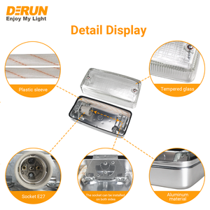 IP65-Wannenleuchten Einfache Installation 5W 7W 9W 12W 20W 30W 60W 220-240V Dunstabzugshaubenlampe für Hotelküchen, CML-HOOD - Product Image 4