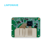 Détecteur de présence humaine radar à ondes millimétriques 77 GHz haute sensibilité, capteur intelligent de distance pour véhicules V300, portée 0,4 m-300 m