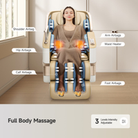 Mécanisme de massage 3D SL Track 21 programmes automatiques 6 techniques d'étirement thaïlandais 28 airbags chauffage lombaire