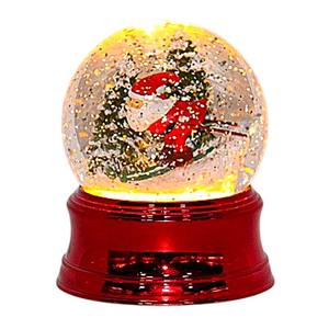 Lanternes <span class=keywords><strong>de</strong></span> Noël Lanterne à piles Père Noël <span class=keywords><strong>Ski</strong></span> pour la décoration <span class=keywords><strong>de</strong></span> fête <span class=keywords><strong>de</strong></span> Noël Veilleuse - Product Image 3