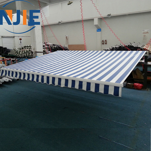 Kotak Gear Awning Patio Manual Retractable Aluminium Terlaris, Kain Polyester Tahan Air Anti-UV, Garansi 3-5 Tahun <span class=keywords><strong>NJIE</strong></span> NJ210 - Product Image 5