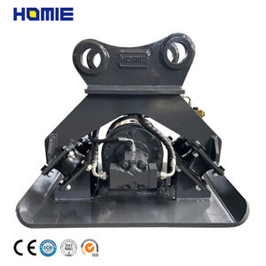 Eğim sıkıştırma Roadworks için HOMIE ekskavatör eki hidrolik toprak titreşimli plaka sabotaj actor ktör - Product Image 4