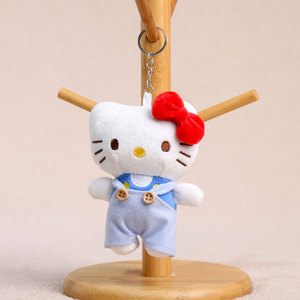 พวงกุญแจตุ๊กตาแมวการ์ตูนน่ารัก ดีไซน์ขนเสือดาว ขาเรียวยาว สายคล้องน้ำหนักเบา ทำจากผ้าฝ้าย เป็นมิตรกับสิ่งแวดล้อม นุ่ม พกพาสะดวก - Product Image 3