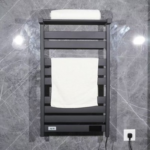 Radiatori Elettrici da <span class=keywords><strong>Bagno</strong></span>, Scaldasalviette Elettrico, Stendino Asciugamani da Parete, Portasciugamani Intelligente - Product Image 4