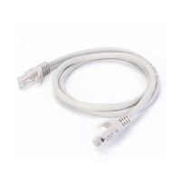 Cable de Conexión Cat5e de Marca Reconocida, Ignífugo, con Clasificación de Color Transparente para Mantenimiento de Equipos