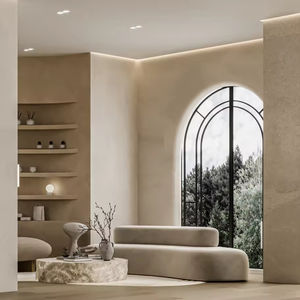 Muebles de Salón de Belleza Europeos, Mostrador de Exhibición de Productos de Salón con Forma Personalizada, Diseños de Interiores para Salón - Product Image 5