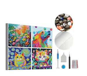 Peintures au diamant personnalisées - Kits d'art au diamant 5D personnalisés pour adultes, activité artisanale amusante et thérapeutique - Product Image 1