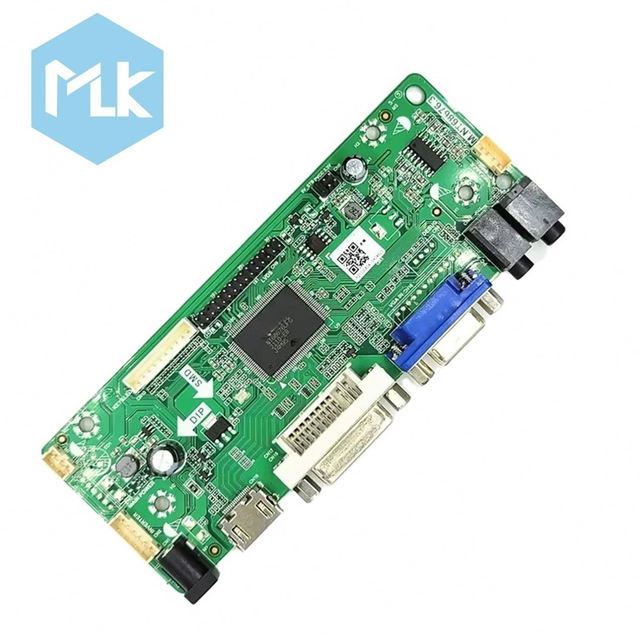MLK M.NT68676 .2 M.NT68676.3 Digital LED VGA DVI LCD Controller Board Kit 2019 for LP156WHB(TL)(C1)(TL)(C2) Screen