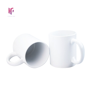 Holesale-tazas personalizadas OGO de 11 oz para <span class=keywords><strong>sublimar</strong></span>, tazas de cerámica para té y café de 11 oz en blanco - Product Image 4