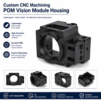 Boîtier de module de vision en POM usiné sur mesure par CNC, léger, coque de vision, pour équipement de vision industrielle