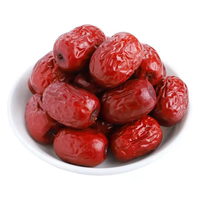 Jujubes rouges séchées de haute qualité, standard export, tailles variées, traitées à l'eau AD, en vrac, emballées sous vide, pour le thé et les collations