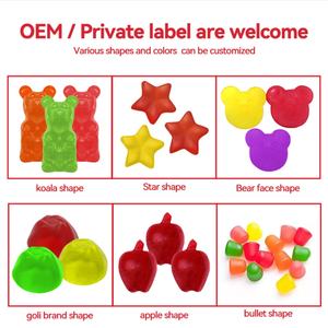 Chinaherbs Marque Privée OEM Gummies au Vinaigre de Cidre de Pomme pour la Perte de Poids, 60 Comprimés, Complément Vitaminique pour Adultes, Adolescents et Nouveaux-nés - Product Image 3