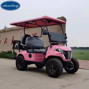 Voiturette de <span class=keywords><strong>golf</strong></span> rose à 4 places, homologuée pour la route, entretien facile, pour les parcs, les attractions touristiques, les terrains de <span class=keywords><strong>golf</strong></span>, les centres d'exposition - Product Image 1