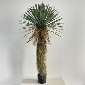 Nuevo espantapájaros de árbol de sangre de dragón Artificial, planta verde de <span class=keywords><strong>Agave</strong></span> en maceta para decoración de oficina en casa, Hotel, jardín, restaurante, paisaje - Product Image 1