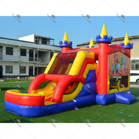 Château gonflable commercial personnalisé, combo de saut gonflable, maison gonflable extérieure pour location de fête, vente en gros directe usine