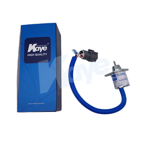 Электромагнитный клапан остановки подачи топлива 12В для экскаваторов YANMAR PC40 PC50 DH55 DH60, номер детали <span class=keywords><strong>1503ES</strong></span>-12S5SUC12S 119233-77932 M810324 - Product Image 1