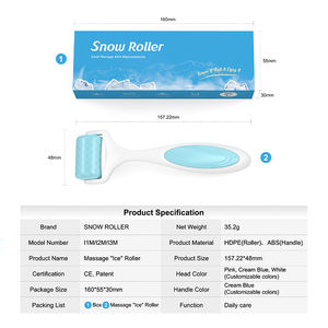 Meilleures ventes de rouleaux de glace à usage domestique Soins de beauté du visage Derma Rolling System Firming Lifting Massager Soulage les rougeurs et les douleurs - Product Image 6