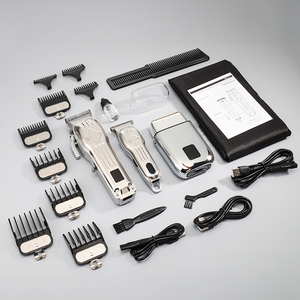 Lanumi 973 Set di 3 Pezzi per la Cura Personale, Tagliacapelli Senza Fili con Lama in Acciaio Inox, Ricaricabile - Product Image 2