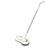 Balai robot à main à lumière LED avec prise EU Machine de nettoyage des sols en verre pour usage domestique et industriel Vadrouilles électriques