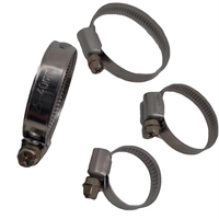 Allemagne Collier de serrage en acier inoxydable de haute qualité Colliers de serrage vissés OEM Support personnalisé Abrazaderas Tipo