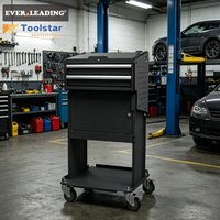 Plateforme mobile universelle OEM pour diagnostic d'ordinateurs portables, chariot de travail en acier avec tiroirs verrouillables pour l'automobile