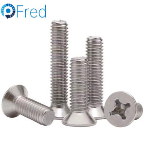 Vis combinée à six pans creux M5 Boulon CSK à tête fraisée à tête cylindrique Matériau en laiton et acier nylon - Product Image 3