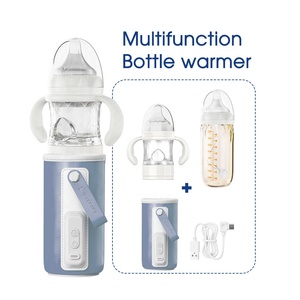 Set da Viaggio Portatile 3 in 1 240ml Dispenser Rapido per Latte in Polvere Miscelatore Scaldabiberon USB in PPSU per l'Alimentazione del Bambino - Product Image 3