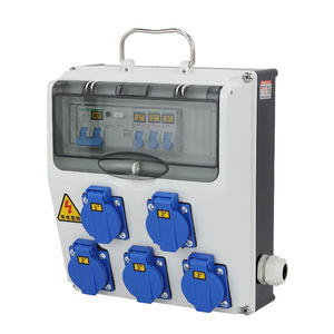 Draagbare Ip67 Waterdichte Industriële Contactdoos Set Aan De Muur Gemonteerde Mobiele Stroomverdeelapparatuur Voor Buitenbouw - Product Image 1