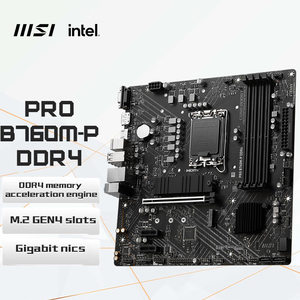 Placa base para ordenador de juegos MSI PRO 13700G E DDR4 <span class=keywords><strong>DDR5</strong></span> compatible con CPU13400F/<span class=keywords><strong>13600KF</strong></span>/1700 K (Intel B760/LGA) - Product Image 4