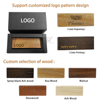 Diffuseur de parfum pour voiture en bois avec logo personnalisé, bloc aromatique, senteurs longue durée, parfum pour climatiseur, désodorisant pour grille d'aération avec clip