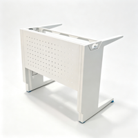 Table d'étude compacte pour enfants, bureau d'écriture pour étudiants avec plateau en MFC, idéal pour les petits espaces, chambre, bureau à domicile, fixe