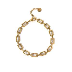 PXK-0269 สร้อยข้อมือแฟชั่นแบบโซ่และแบบเชื่อมต่อ - Product Image 1