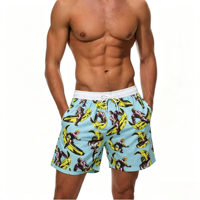 Shorts de bain imprimés fruits personnalisés, grandes tailles, décontractés, pour la natation de compétition
