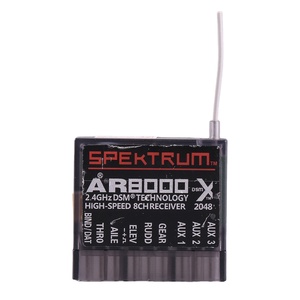 Control Remoto de Alta Velocidad de 2.4GHz DSM2 de 8 Canales AR8000 con Antena Extendida para Aviones RC de Material Compuesto DX7s/DX8/DX9 - Product Image 1