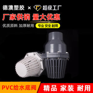 Válvula de Retención de PVC de 75 mm de Diámetro, Filtro para Bomba de Agua, Rejilla para Accesorios y Conexiones de Tuberías - Product Image 2