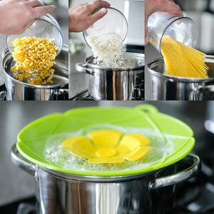 Eco-life EC-KW129 Olla de Silicona de 26 CM, Ecológica, Apta para Horno, Anti-Salpicaduras, Anti-Polvo, Resistente al Calor, Anti-Exceso de Líquido al Hervir - Product Image 5