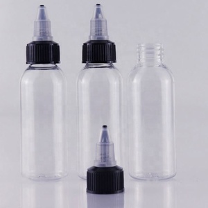 Empty Hair Oil Applicator/Sauce/pigment PET Plastic Bottle Squeeze Bottle Cap With Twist Lid <b>Long</b> <b>Nose</b> Pointed Plastic Cap - Product Image 5