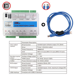 MK4-V Mach3 3/<span class=keywords><strong>4</strong></span>/6 sumbu <span class=keywords><strong>CNC</strong></span> Ethernet atau USB Mach 3 Controller baru untuk otomatisasi - Product Image 4