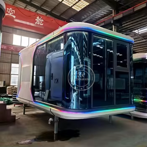 Conception personnalisée d'usine Espace de <span class=keywords><strong>maison</strong></span> capsule personnalisé <span class=keywords><strong>Acheter</strong></span> une <span class=keywords><strong>maison</strong></span> préfabriquée Cabine isolante Pod avec cuisine - Product Image 1