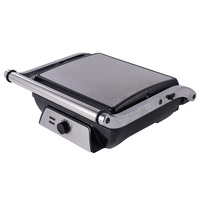 RSC 2000W Machine à sandwich électrique à plaque plate pour la maison, presse à panini double rainurée PG022