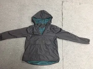 Mezza zip giacca antipioggia personalizzato mens sport all'aria aperta giacca a vento