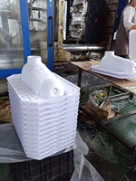 Toilette à la turque en plastique pour la transformation des toilettes aquatiques rurales