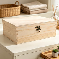 Boîte en bois avec plateau amovible, organisateur multi-compartiments, loquet métallique antique, rangement pour bijoux, vente en gros directe d'usine