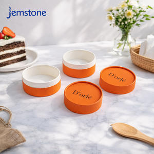 Caja de Embalaje de Cartón Kraft Ecológica Personalizada para Pasteles y Chocolate, Tubo Cilíndrico para Regalos, Embalaje de Tubo de Papel Kraft de Grado Alimenticio Personalizado - Product Image 4