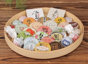 Échantillon de 30 types de thés Pu'er du Yunnan, <span class=keywords><strong>thé</strong></span> brut et mûr Pu'er, Bingdao Banzhang Mini <span class=keywords><strong>Tuocha</strong></span>, thés aromatisés - Product Image 5