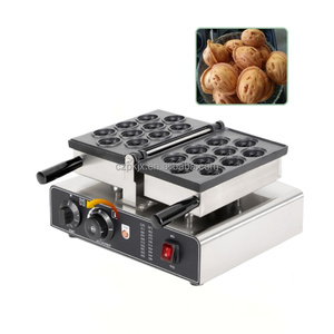 Electric Walnut <strong>Cake</strong> <strong>Maker</strong> Machinery 20 Pcs Capacity Nut Waffle <strong>Maker</strong> Machines Non Stick Double Side Heating Walnut Bread <strong>Maker</strong> - Product Image 1